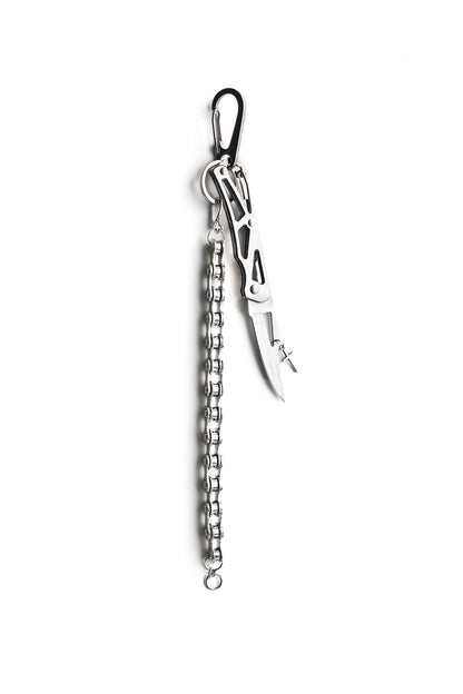 CROSS POCKET KNIFE CHAINLINK KEYCHAIN