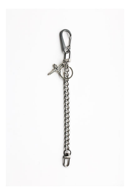 GOTHIC CROSS CHAIN KEYCHAIN