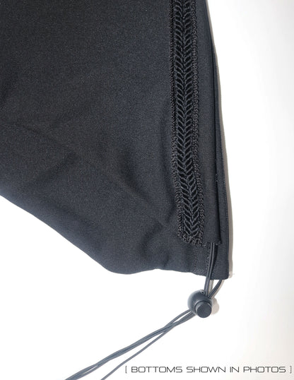 BLACK CUTOUT TRIM DETAIL BIKINI SET